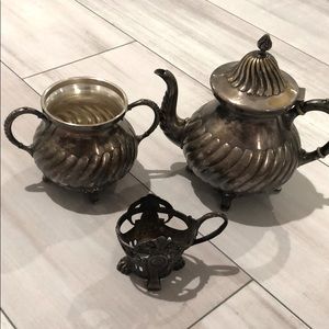 Vintage Silver Tea Set